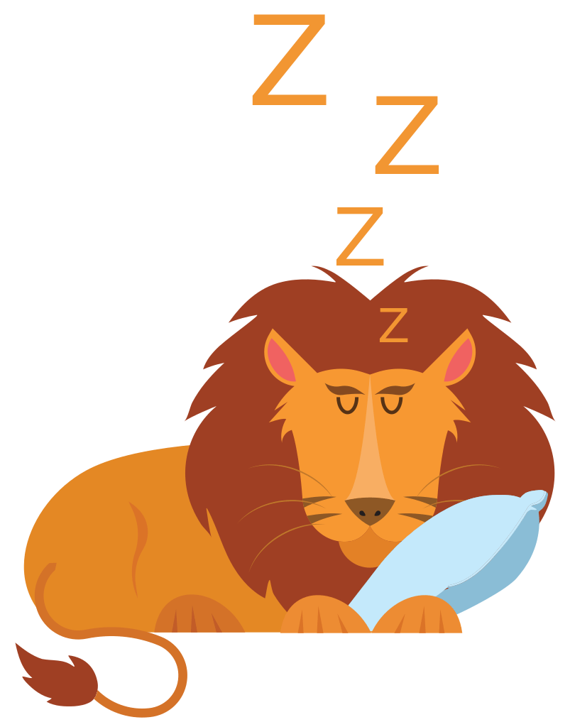 Sleeping Lion Min