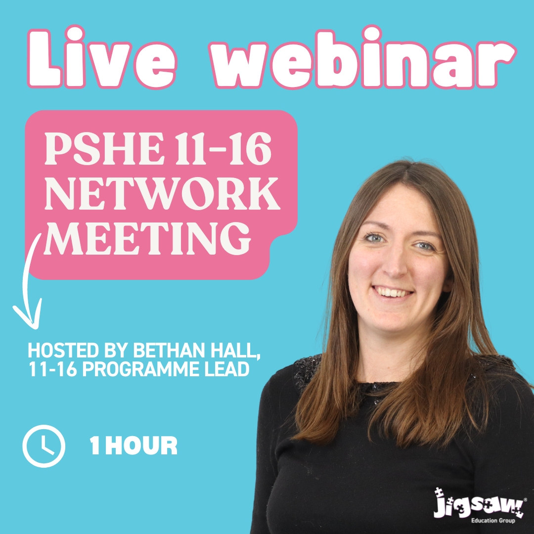 PSHE 11 16 Network Meeting Webinar Tile