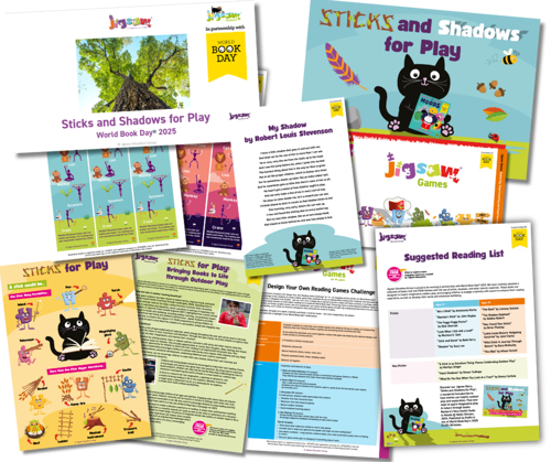 primary world book day jigsaw resources