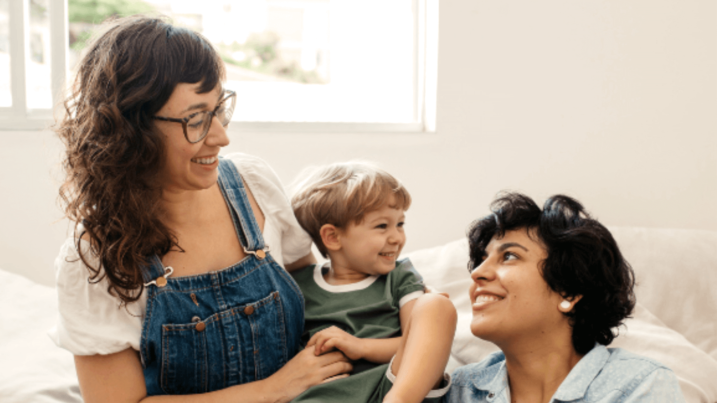 Family sitting together