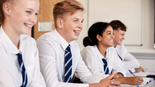 Pupils in a lesson