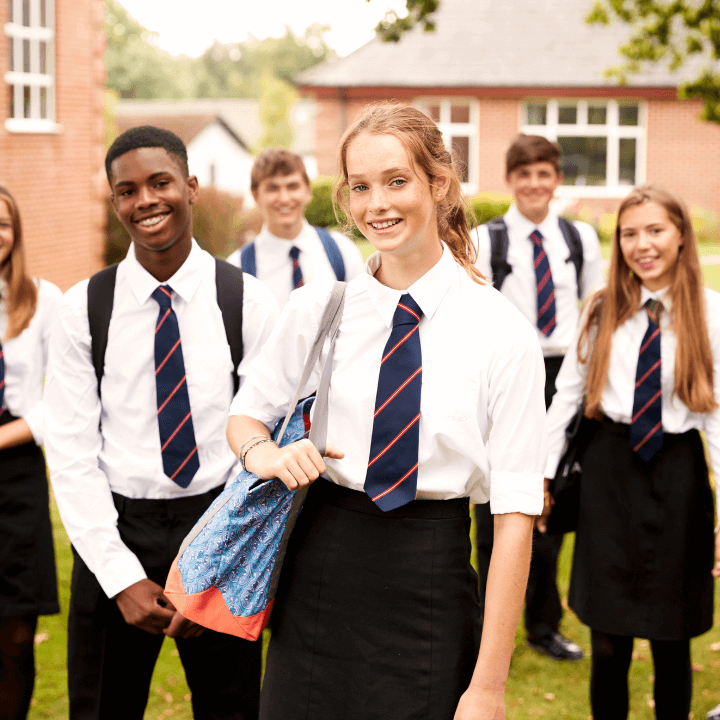 Group of pupils together